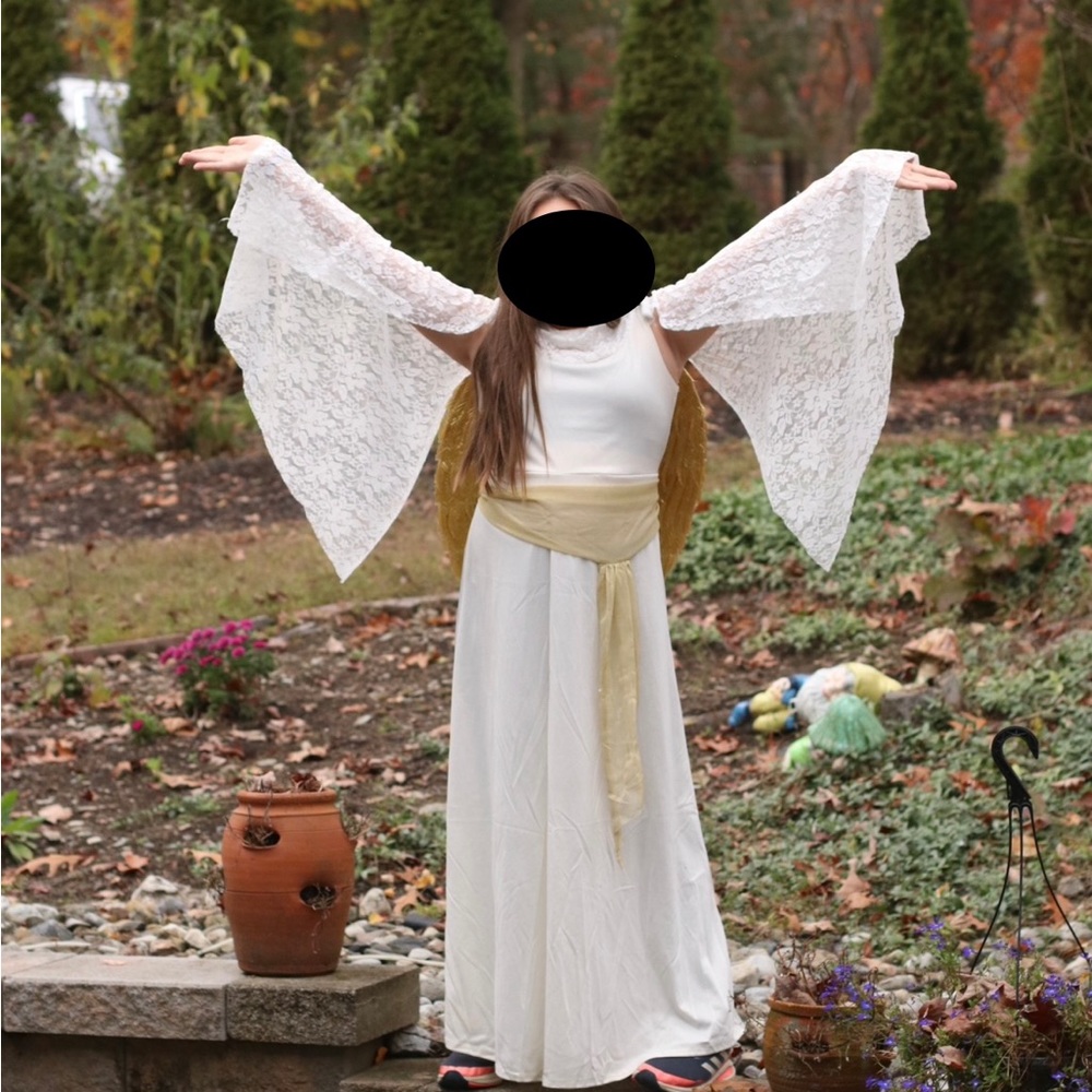 Spirit Halloween Lace Angel Child Large 12-14